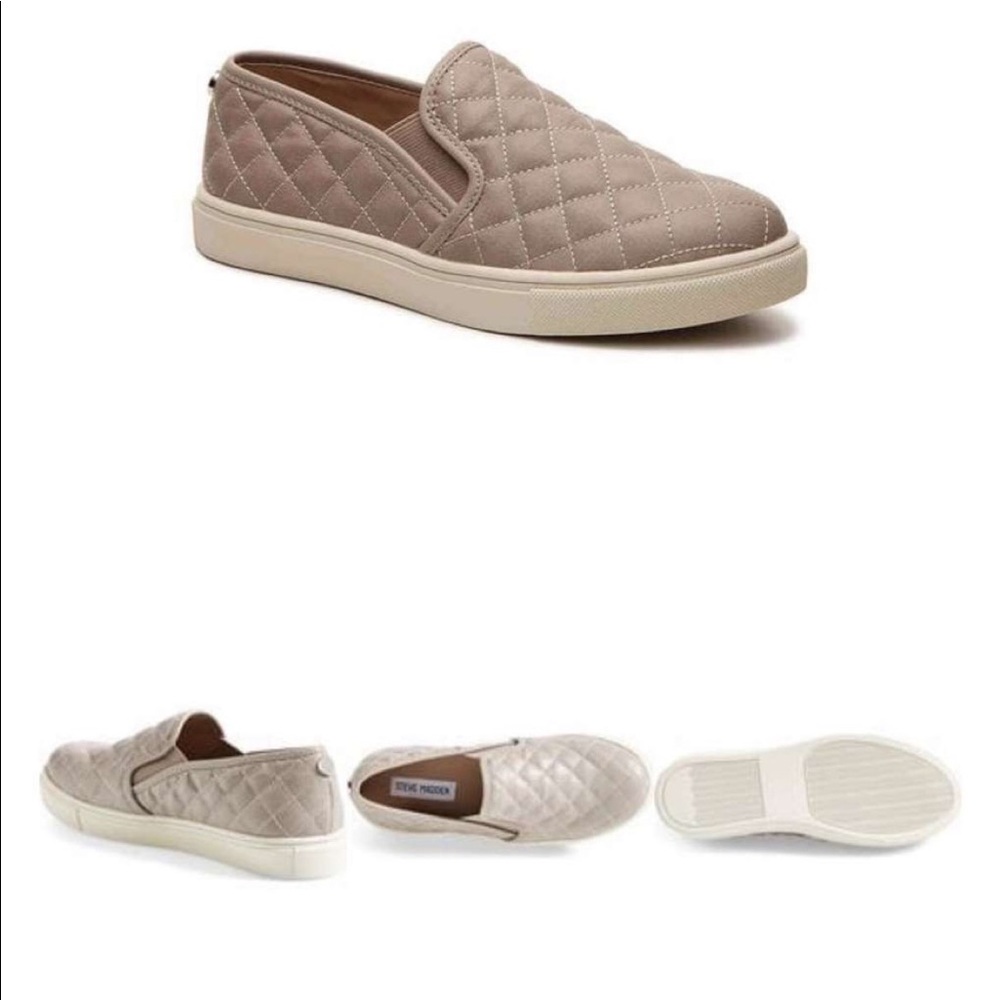 Steve Madden Quilted Slip on Sneakers